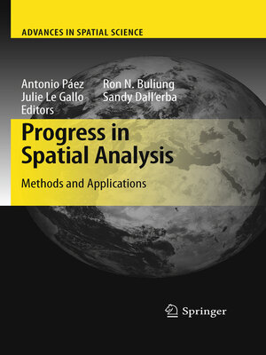 cover image of Progress in Spatial Analysis